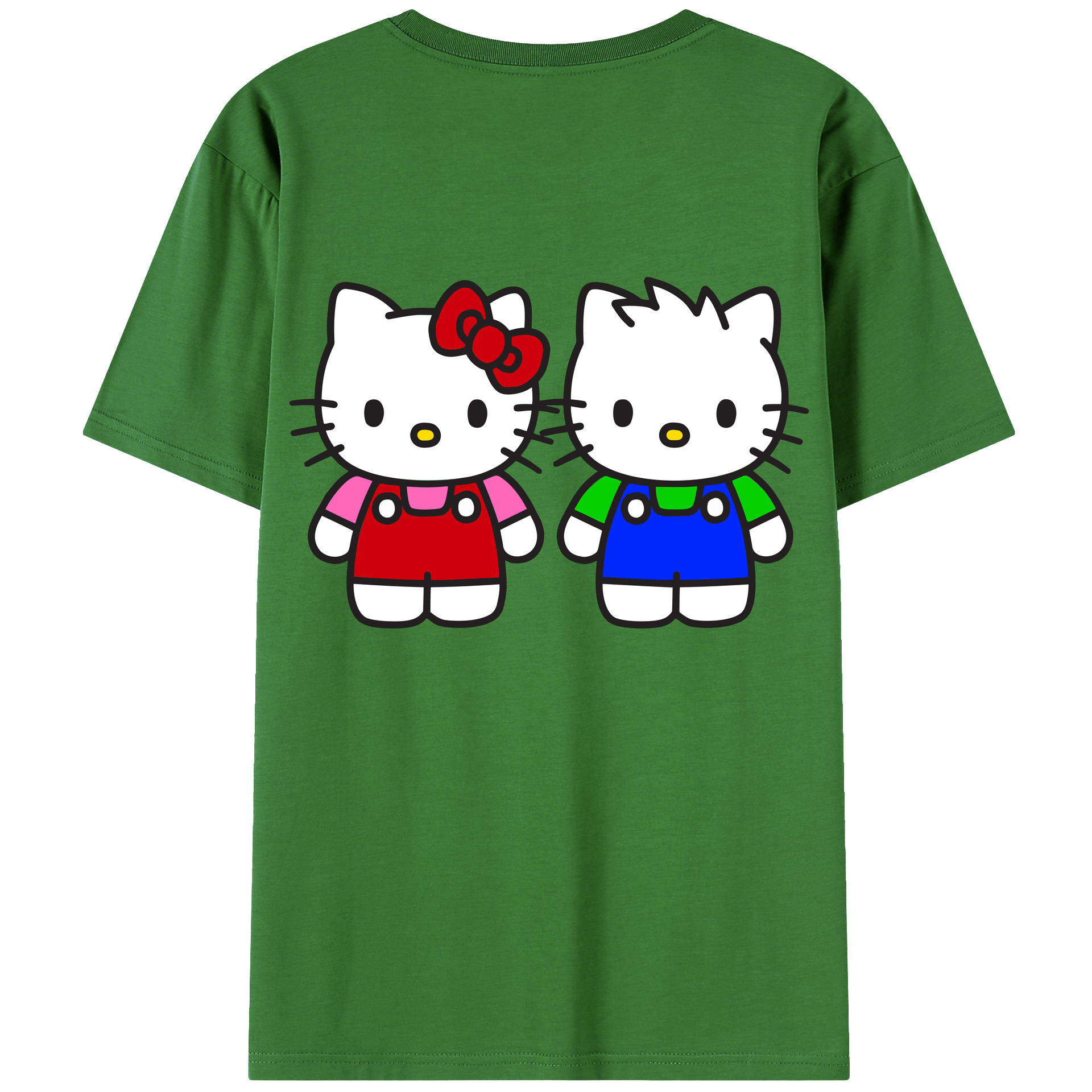 （画像用） Hello Kitty ハローキティ レディース半袖Tシャツ(バックプリント)